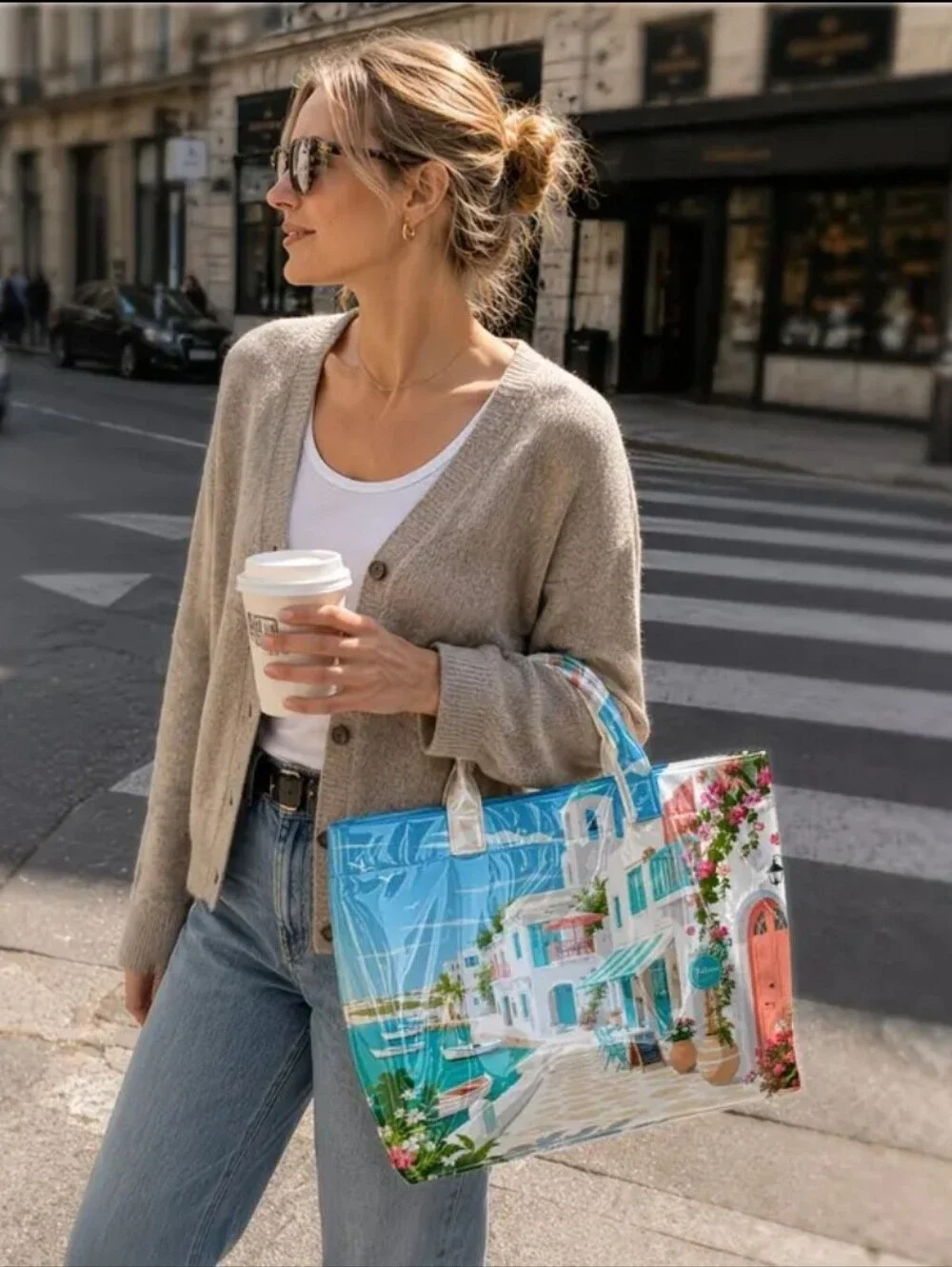 Beautiful Maccaron Fresh Inns Daily Commuter PVC Handbag Large Tote